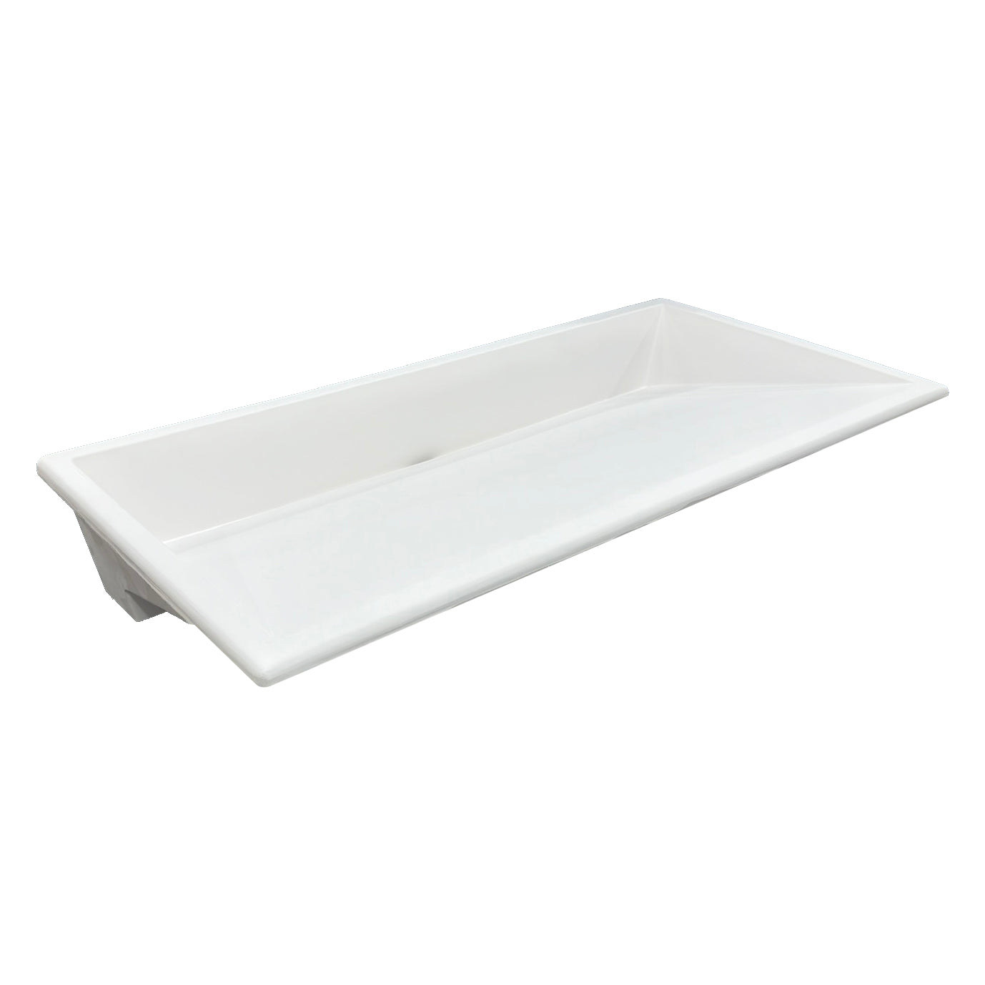 Undermount Ramp 30 Sink White Matte