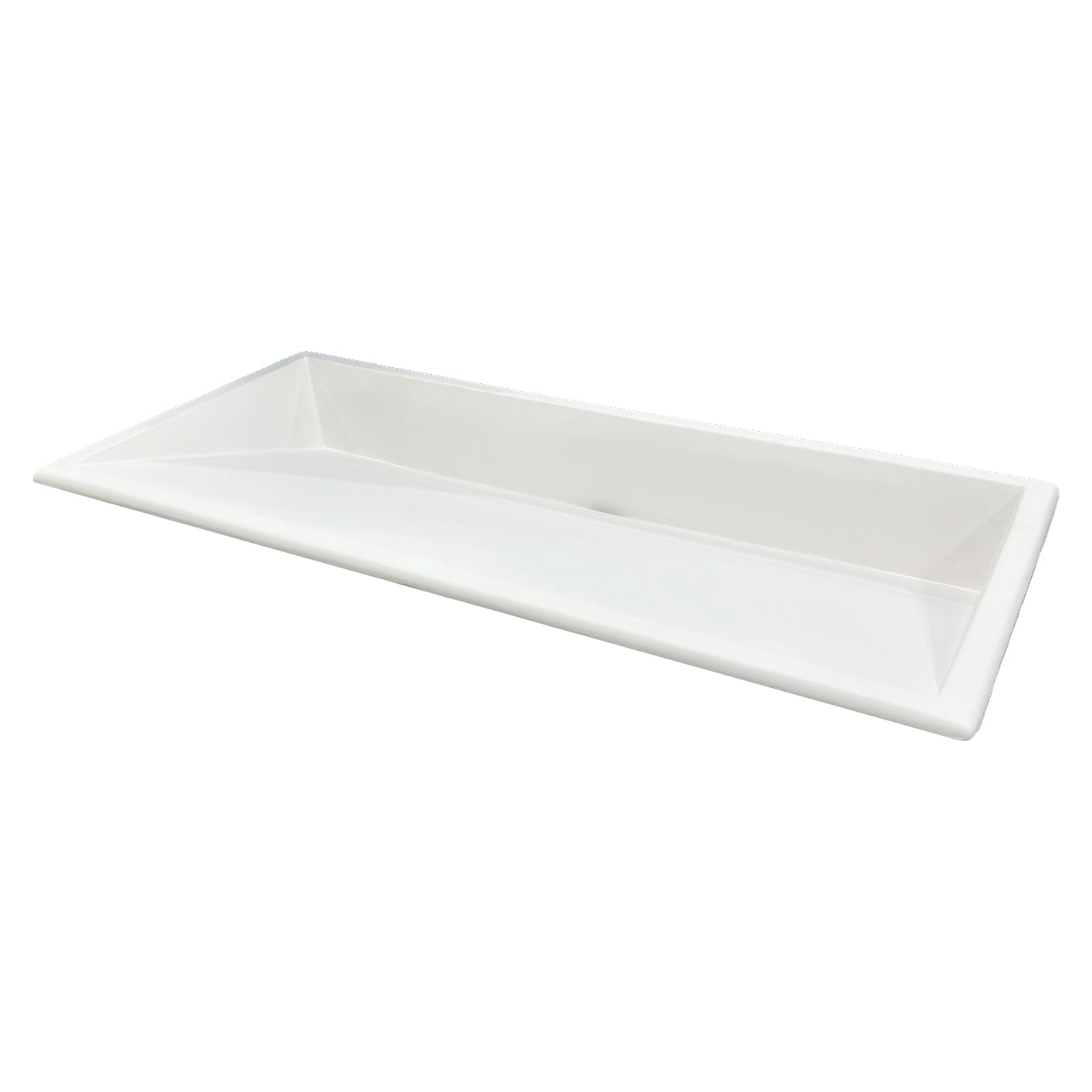 Undermount Ramp 30 Sink White Matte