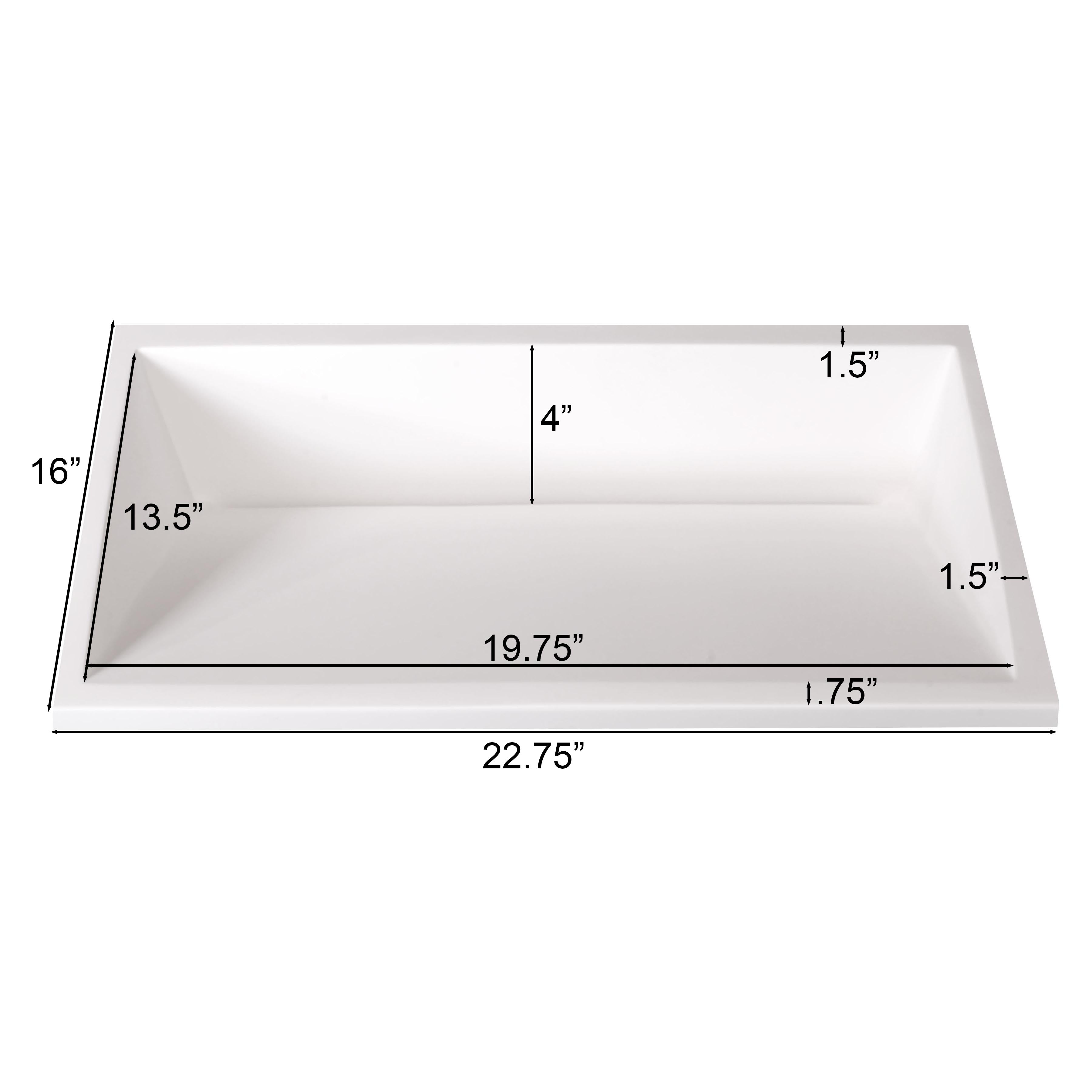 Undermount Ramp Sink White Matte MarbleLite   UndermountRampSizes Ab9fa7e6 Ad4e 4eb3 Aacb 89939ef90e74 