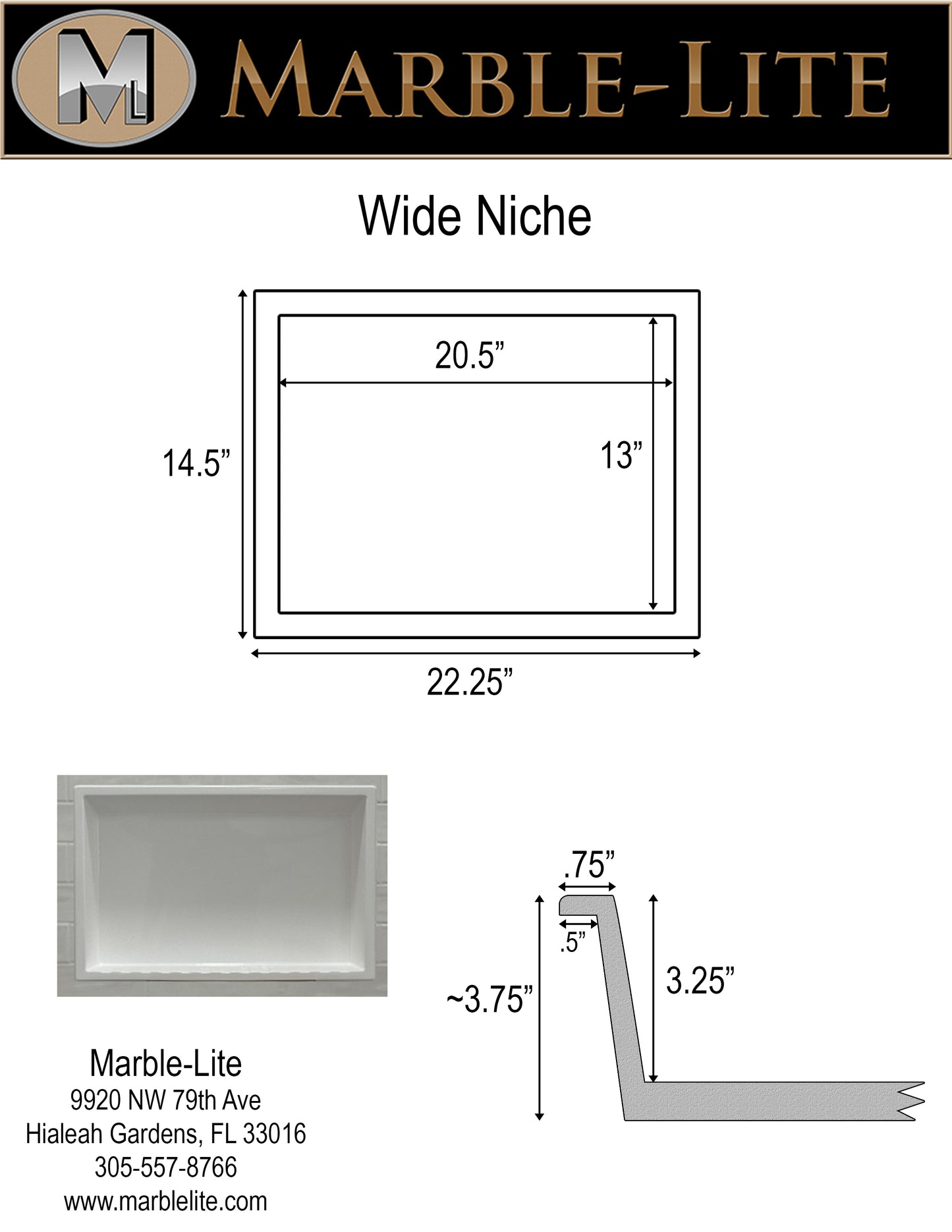 Wide Niche